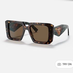 Prada Tortoise Shell Sunglasses